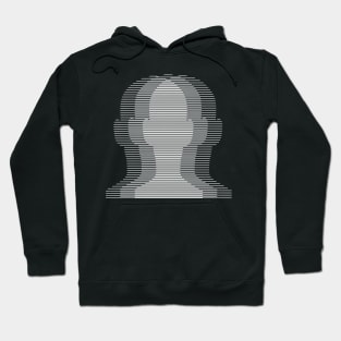 heads geometric lines Hoodie